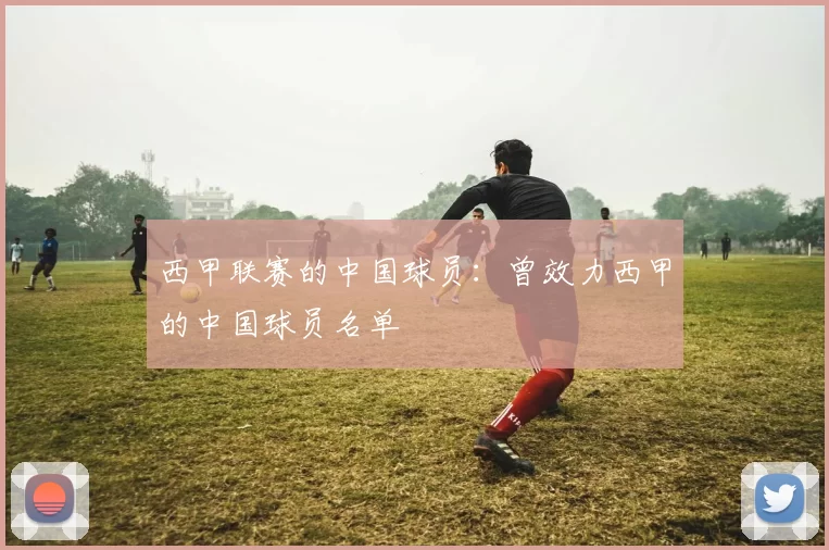 西甲联赛的中国球员：曾效力西甲的中国球员名单
