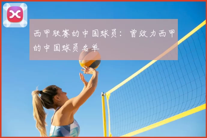 西甲联赛的中国球员：曾效力西甲的中国球员名单