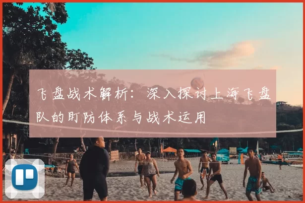 飞盘战术解析：深入探讨上海飞盘队的盯防体系与战术运用