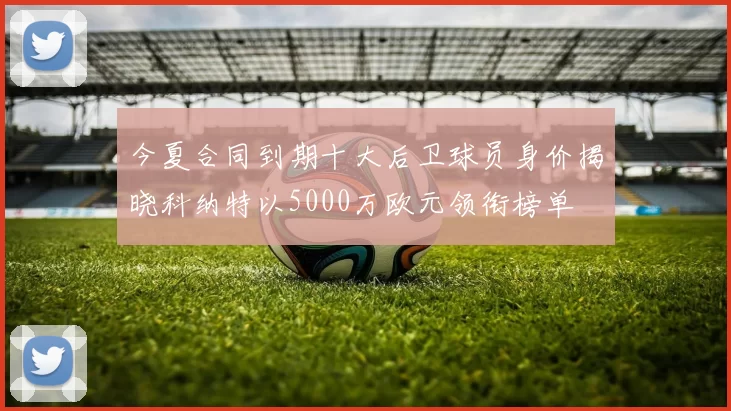 今夏合同到期十大后卫球员身价揭晓科纳特以5000万欧元领衔榜单